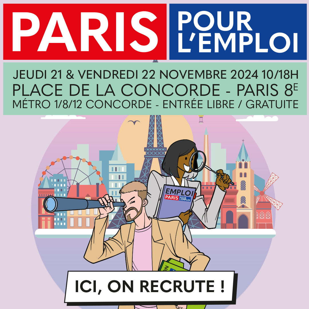 Paris pour l'emploi 2024